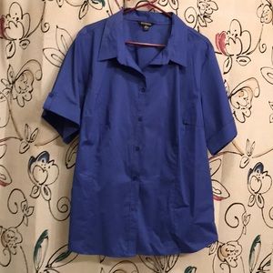 Cobalt Blue Blouse